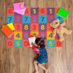 Tapete Infantil emborrachado alfabeto 2mts x 1,30 L