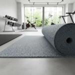Piso emborrachado academia Rubber Kap - 5 mts x 1.00