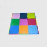 Kit 20 Peças Tatames 50cm x 50cm 10 mm Colorido