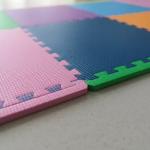 Kit 20 Peças Tatames 50cm x 50cm 10 mm Colorido