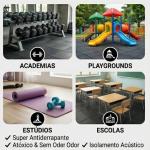 Piso Emborrachado Academia 1x1 11 mm