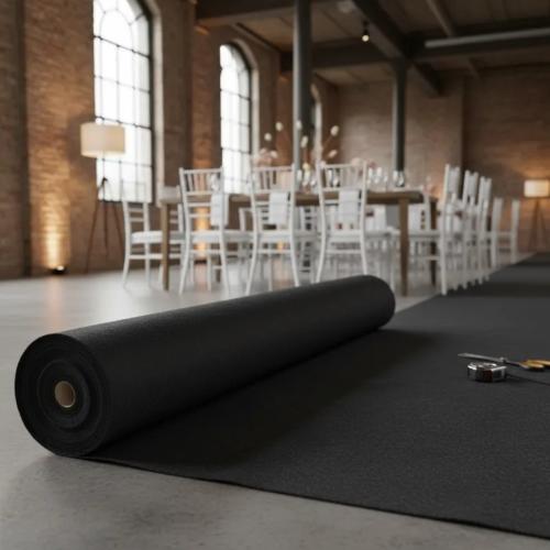 Forração Carpet Eventos 3 mm Rolo 30mts x 2 mts Grafite